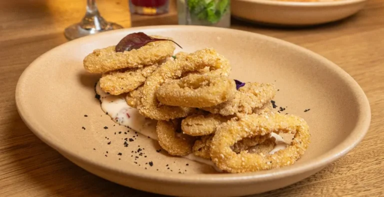 Calamares crocantes en Limoncello, restaurante italiano en Villavicencio
